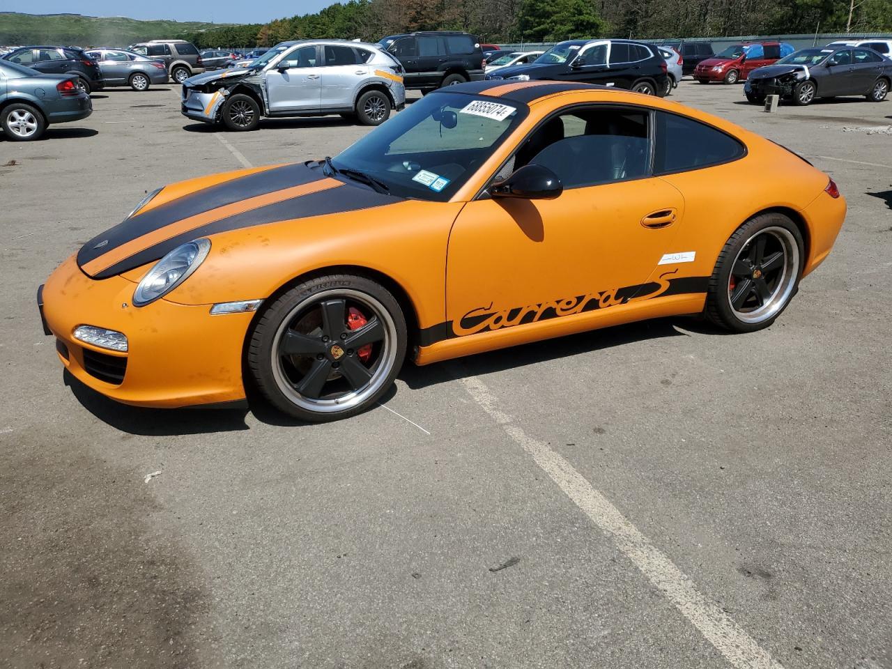 PORSCHE 911 CARRER 2009 orange  gas WP0AB29939S721135 photo #1