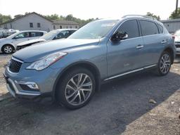 INFINITI QX50 2017 gray  gas JN1BJ0RR1HM413978 photo #2