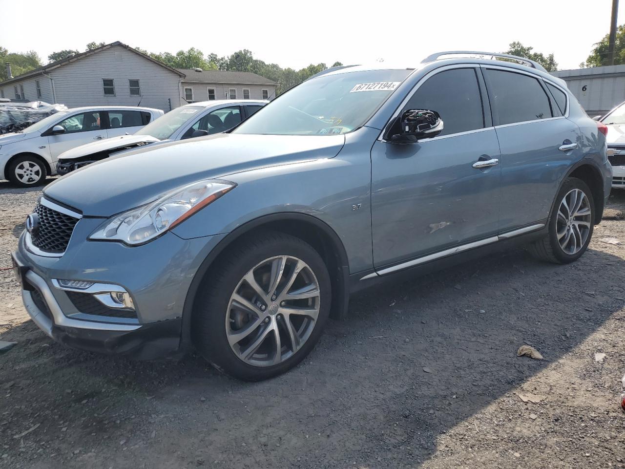 INFINITI QX50 2017 gray  gas JN1BJ0RR1HM413978 photo #1