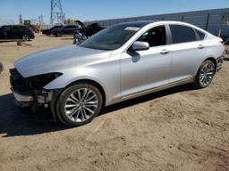 GENESIS G80 BASE 2017 silver  gas KMHGN4JE5HU198849 photo #2