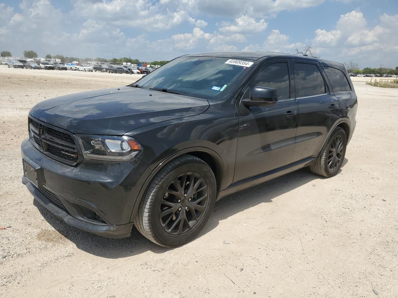 DODGE DURANGO R/ 2015 black  gas 1C4SDHCT3FC760268 photo #1