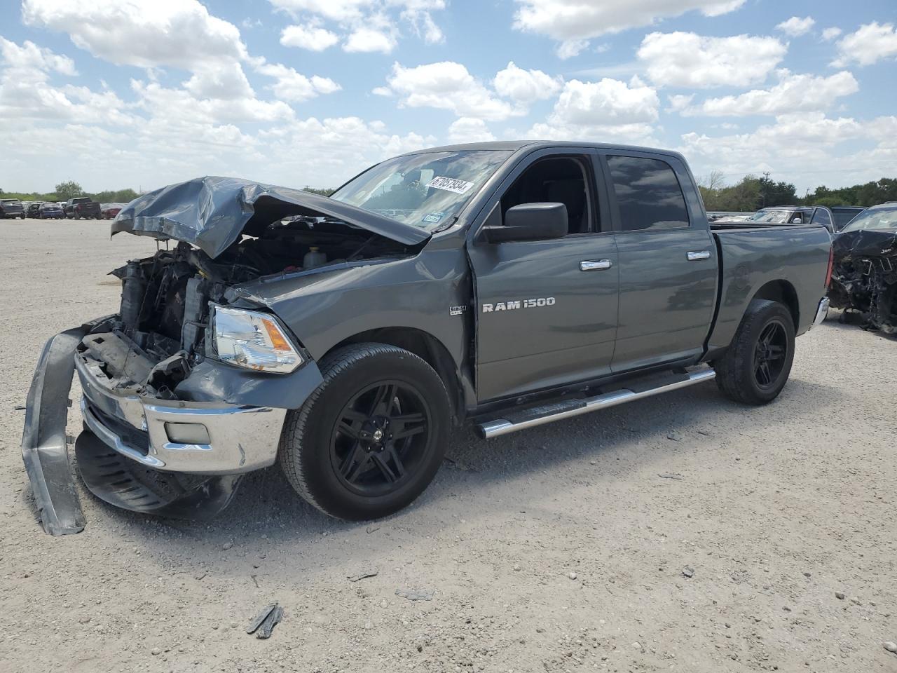 DODGE RAM 1500 S 2012 gray  gas 1C6RD6LT6CS158721 photo #1