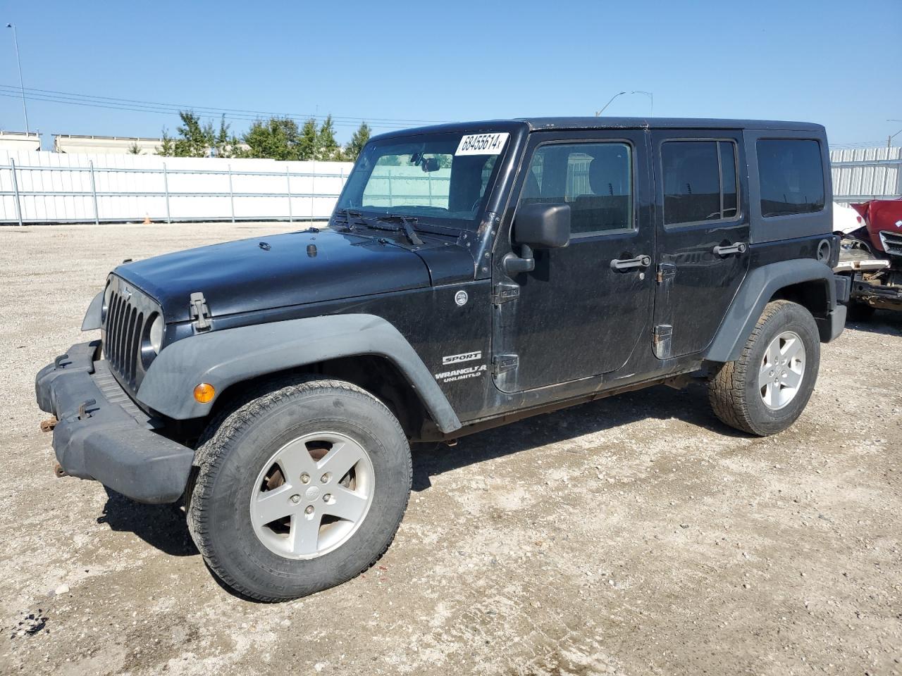 JEEP WRANGLER U 2011 black 4dr spor gas 1J4BA3H1XBL624064 photo #1