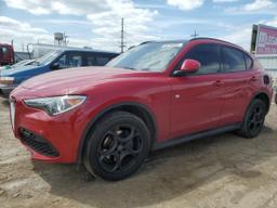 ALFA ROMEO STELVIO SP 2018 red  gas ZASFAKPN3J7B65755 photo #2