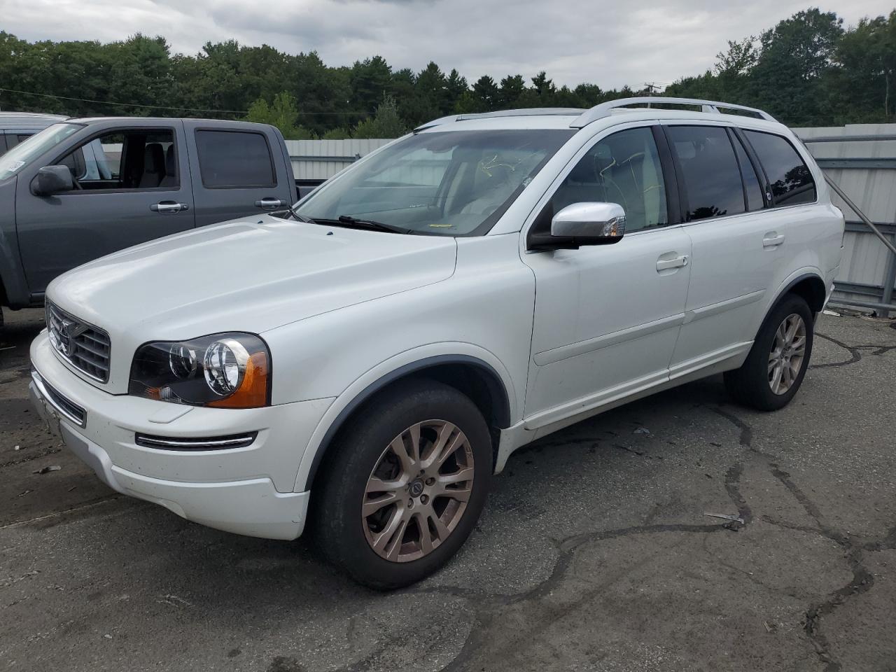 VOLVO XC90 3.2 2014 white 4dr spor gas YV4952CZ8E1690240 photo #1