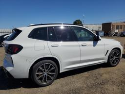 BMW X3 XDRIVE3 2023 white  gas 5UX53DP03P9P44223 photo #4