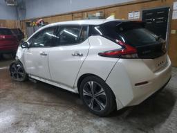 NISSAN LEAF SL PL 2022 white  electric 1N4BZ1DV3NC560388 photo #3