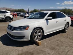 VOLKSWAGEN PASSAT SE 2013 white  gas 1VWBP7A38DC047784 photo #2