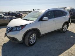 HONDA CR-V EXL 2014 white  gas 5J6RM4H78EL102392 photo #2