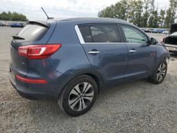 KIA SPORTAGE E 2012 blue  gas KNDPC3A27C7336070 photo #4