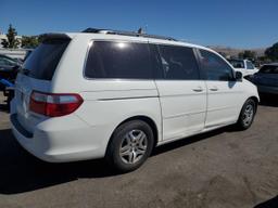 HONDA ODYSSEY EX 2005 white  gas 5FNRL38475B062690 photo #4