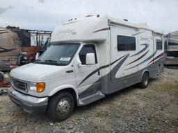 FORD ECONOLINE 2005 white  diesel 1FDXE45P85HA51005 photo #3