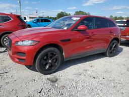 JAGUAR F-PACE PRE 2017 red 4dr spor diesel SADCJ2BN4HA089189 photo #2