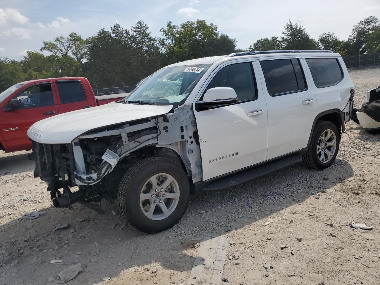 JEEP WAGONEER S 2022 white  gas 1C4SJVBT9NS143728 photo #1