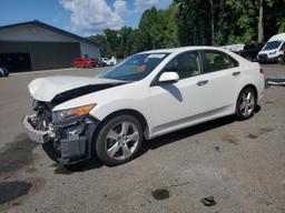 ACURA TSX TECH 2012 white  gas JH4CU2F61CC020882 photo #2