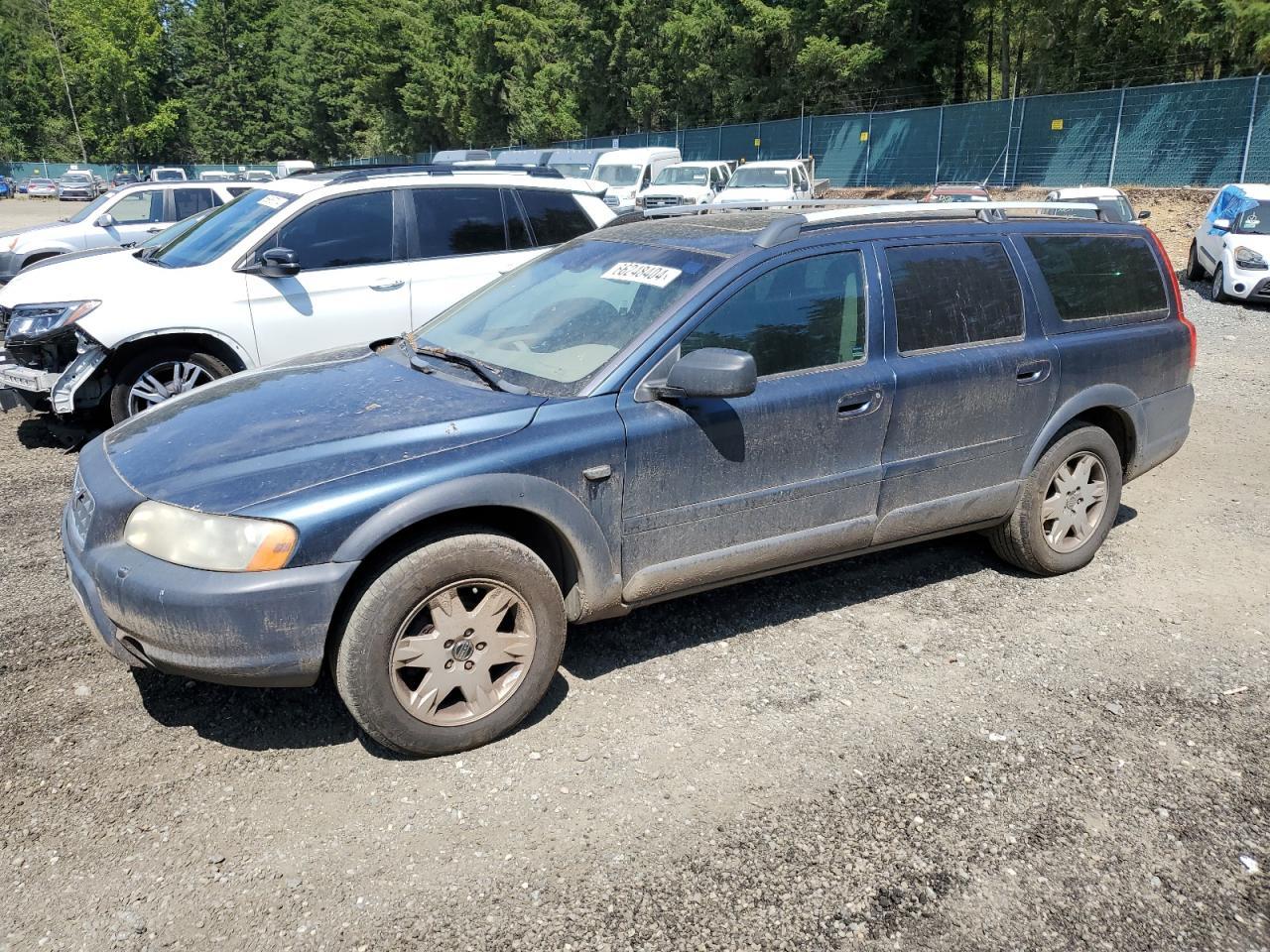 VOLVO XC70 2006 blue  gas YV4SZ592X61213960 photo #1