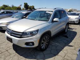 VOLKSWAGEN TIGUAN S 2014 silver  gas WVGAV3AX1EW509906 photo #2