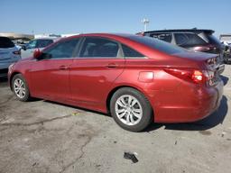 HYUNDAI SONATA GLS 2013 red sedan 4d gas 5NPEB4AC7DH543354 photo #3