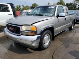 GMC NEW SIERRA 1999 silver  gas 2GTEC19V3X1570543 photo #2