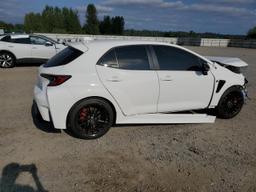 TOYOTA GR COROLLA 2024 white  gas JTNABAAE8RA012964 photo #4