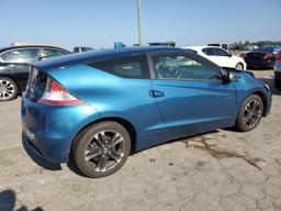 HONDA CR-Z EX 2014 blue  hybrid engine JHMZF1D67ES002087 photo #4