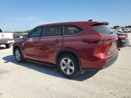 TOYOTA HIGHLANDER 2020 maroon  gas 5TDZZRAH7LS006496 photo #3