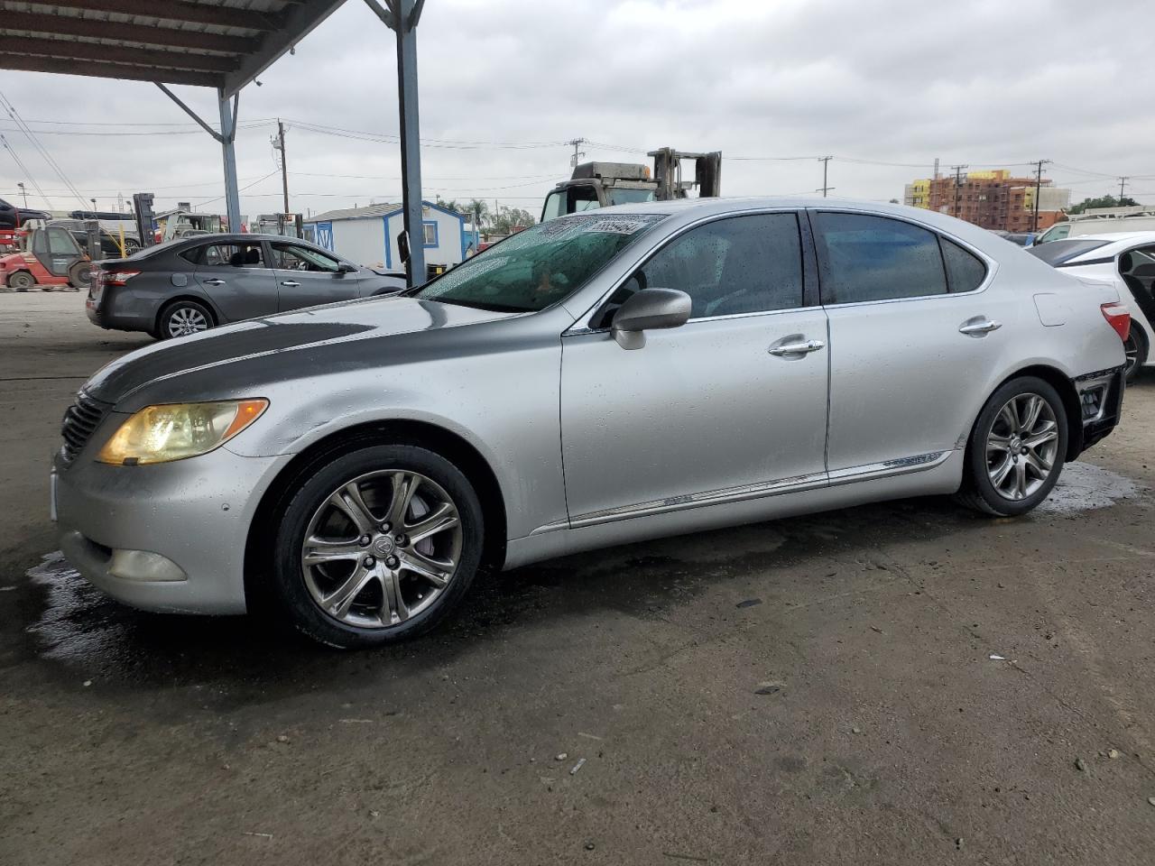 LEXUS LS 460 2008 silver  gas JTHBL46F585077558 photo #1