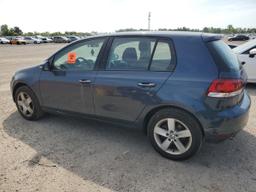 VOLKSWAGEN GOLF 2012 blue hatchbac gas WVWCA7AJ9CW024471 photo #3