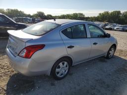 NISSAN VERSA S 2013 silver sedan 4d gas 3N1CN7AP5DL894575 photo #4