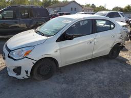 MITSUBISHI MIRAGE G4 2017 white sedan 4d gas ML32F3FJ7HHF08980 photo #2