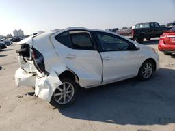 TOYOTA PRIUS C 2015 white  hybrid engine JTDKDTB30F1577085 photo #4