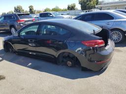 HYUNDAI ELANTRA SE 2018 black  gas 5NPD74LF5JH276845 photo #3