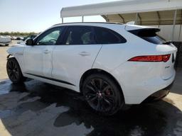 JAGUAR F-PACE S 2018 white  gas SADCM2FV2JA243812 photo #3