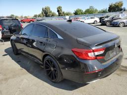 HONDA ACCORD LX 2018 black  gas 1HGCV1F14JA196283 photo #3