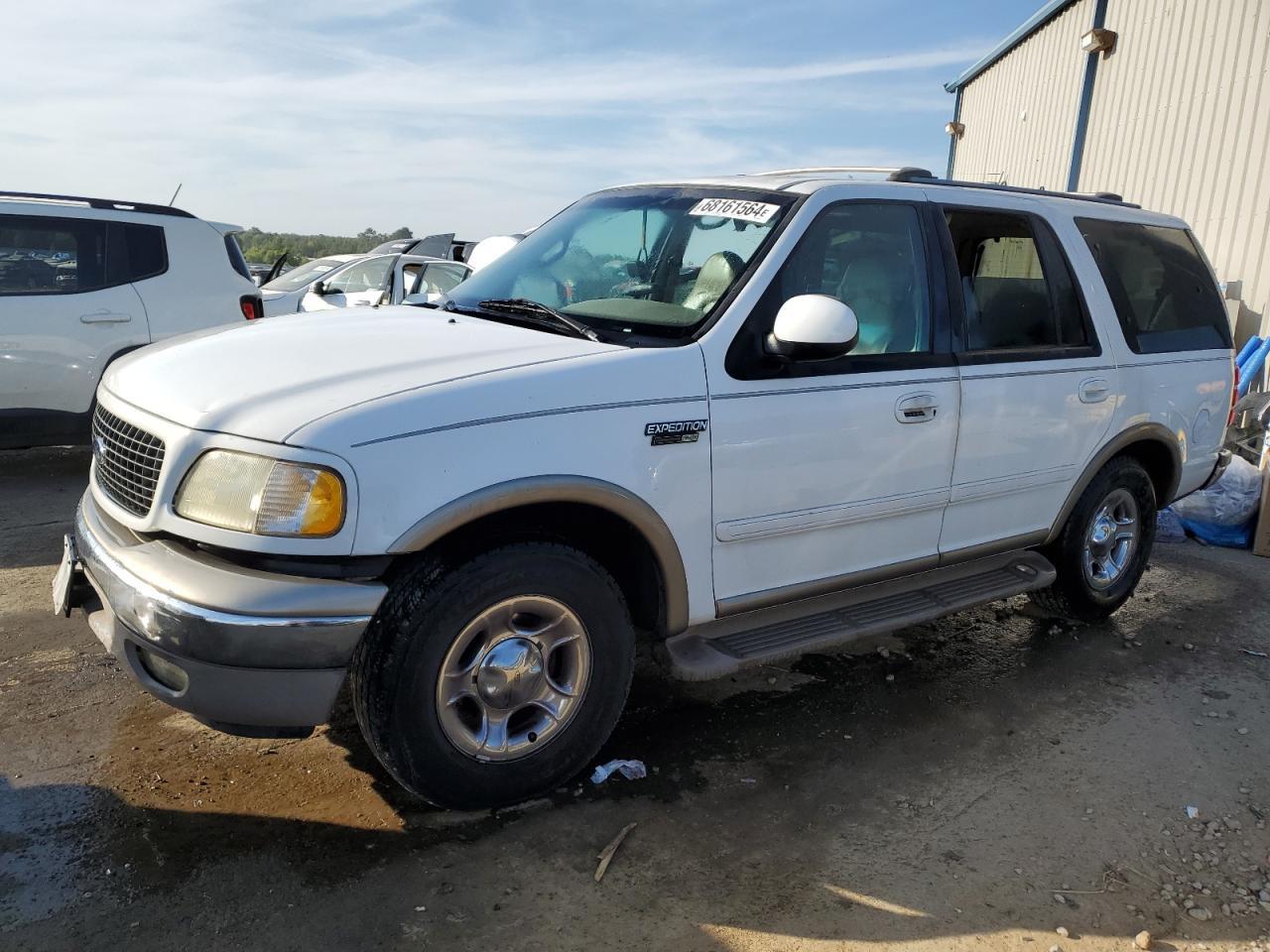 FORD EXPEDITION 2001 white  gas 1FMRU17W11LA65110 photo #1