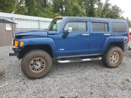 HUMMER H3 2006 blue  gas 5GTDN136368172938 photo #2