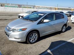 HONDA INSIGHT EX 2010 silver  hybrid engine JHMZE2H79AS020709 photo #2