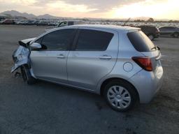 TOYOTA YARIS 2015 silver hatchbac gas VNKKTUD36FA042453 photo #3