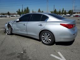 INFINITI Q50 BASE 2015 silver  gas JN1BV7AP1FM333746 photo #3