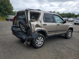 HONDA CR-V EX 2005 beige  gas SHSRD78845U333026 photo #4