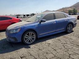 VOLKSWAGEN PASSAT R-L 2017 blue  gas 1VWDT7A37HC063081 photo #2