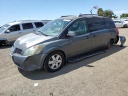 NISSAN QUEST S 2004 gray  gas 5N1BV28U84N346427 photo #2