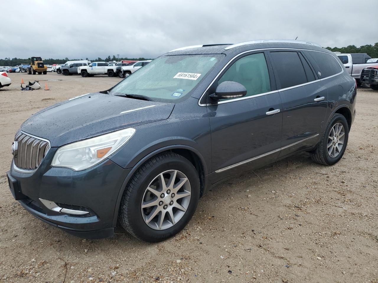 BUICK ENCLAVE 2014 gray  gas 5GAKRBKDXEJ296724 photo #1