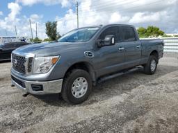 NISSAN TITAN XD S 2018 gray  diesel 1N6BA1F31JN520349 photo #2