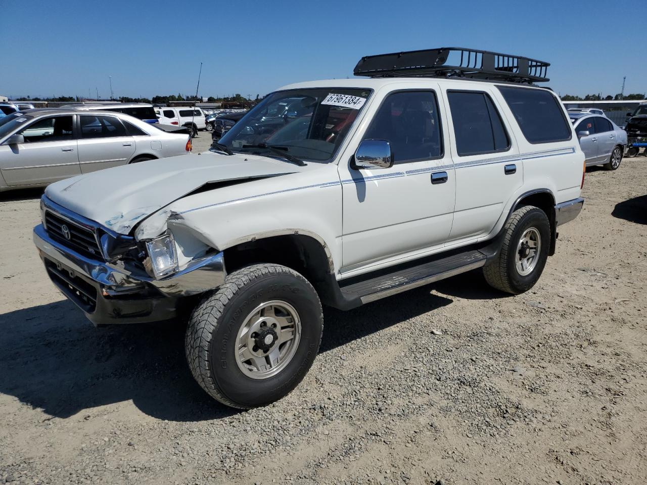 TOYOTA 4RUNNER VN 1995 white  gas JT3VN39W0S8087956 photo #1