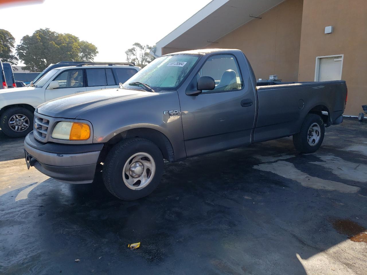 FORD F150 2004 gray  gas 2FTRF17W04CA39904 photo #1