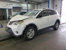 TOYOTA RAV4 LE 2014 white  gas JTMBFREV9ED086795 photo #2