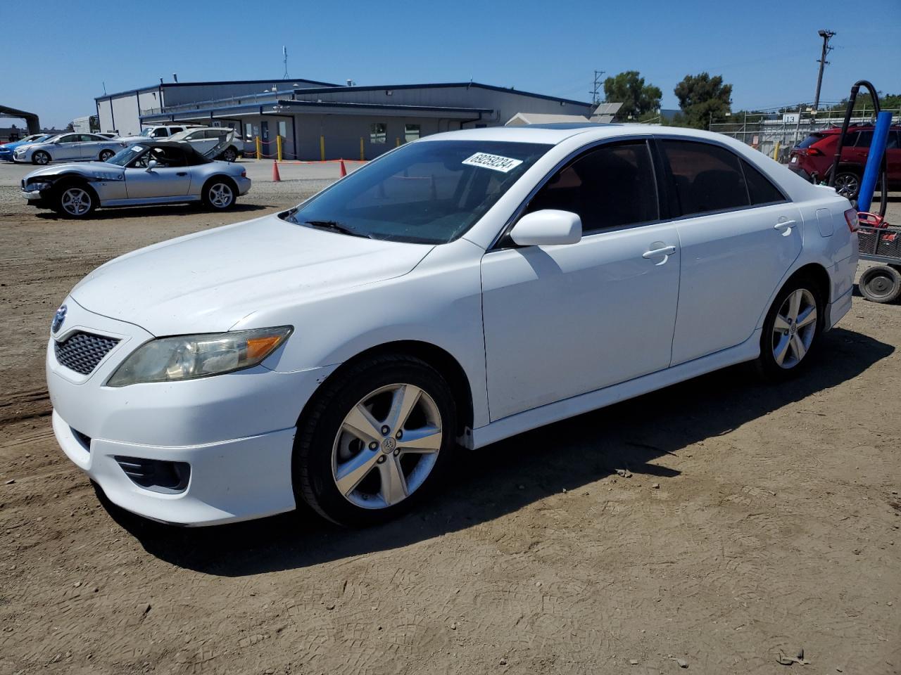 TOYOTA CAMRY BASE 2011 white sedan 4d gas 4T1BF3EK2BU670305 photo #1