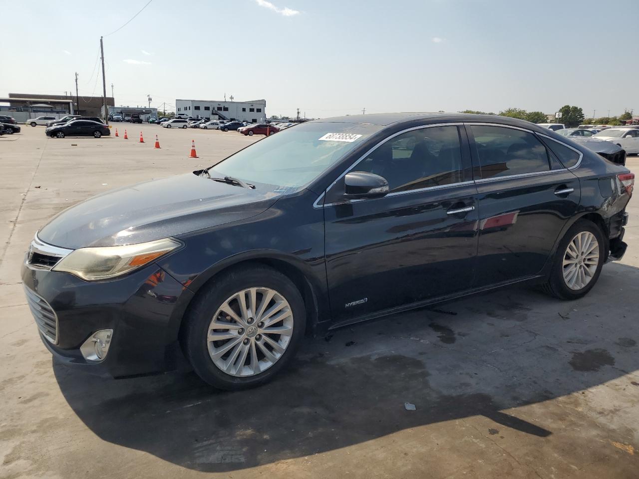 TOYOTA AVALON HYB 2013 black sedan 4d hybrid engine 4T1BD1EB4DU009484 photo #1