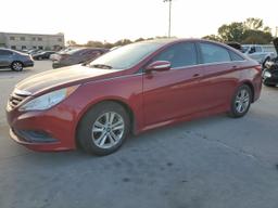 HYUNDAI SONATA GLS 2014 red sedan 4d gas 5NPEB4ACXEH903251 photo #2